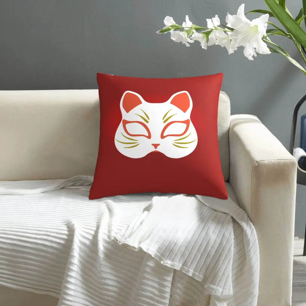 A Whisker Away Mask pattern print Cushion Cover Decorative Pillowcase Chair Seat Square Car Pillow Cover Home Living Textile
A Whisker Away Mask pattern print Cushion Cover Decorative Pillowcase Chair Seat Square Car Pillow Cover Home Living Textile