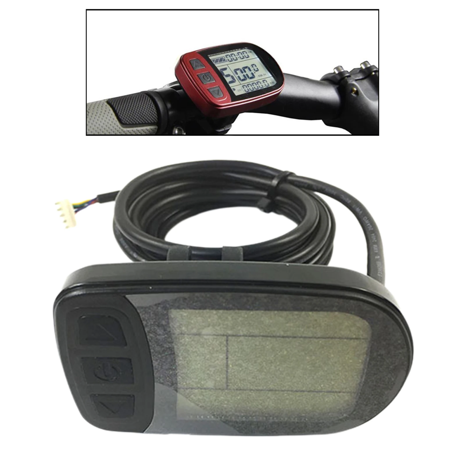 Electric Bicycle Display KT LCD Meter LCD5 For KT Intelligent Controller 24V 36V 48V Ebike Panel waterproof
Electric Bicycle Display KT LCD Meter LCD5 For KT Intelligent Controller 24V 36V 48V Ebike Panel waterproof