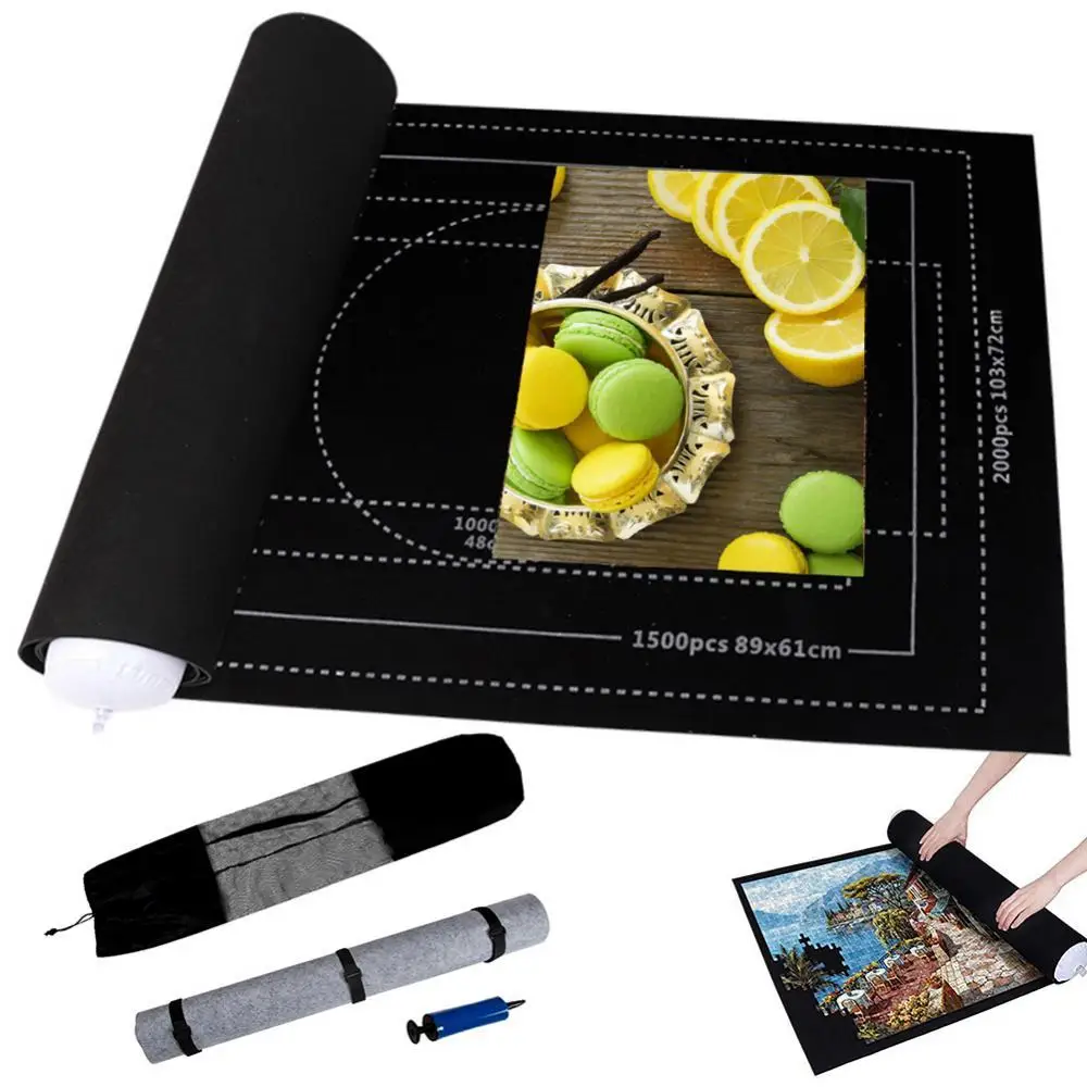 60% Hot Sales!!! 31inchx46inch Jigsaw Puzzle Storage Mat Roll Up Felt Pad Playmat Cushion Kit
60% Hot Sales!!! 31inchx46inch Jigsaw Puzzle Storage Mat Roll Up Felt Pad Playmat Cushion Kit