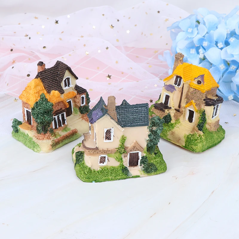 1/3pcs Miniature Resin Castle House Micro Landscape Fairy Garden Cottage Decor Craft For Home Garden Decoration
1/3pcs Miniature Resin Castle House Micro Landscape Fairy Garden Cottage Decor Craft For Home Garden Decoration