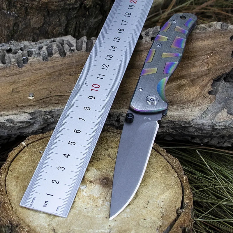 Outdoor Camping Tactical Knife Self-defense Portable 55HRC High Hardness 3Cr13 Stainless Steel Folding Knife Mini Knifes
Outdoor Camping Tactical Knife Self-defense Portable 55HRC High Hardness 3Cr13 Stainless Steel Folding Knife Mini Knifes