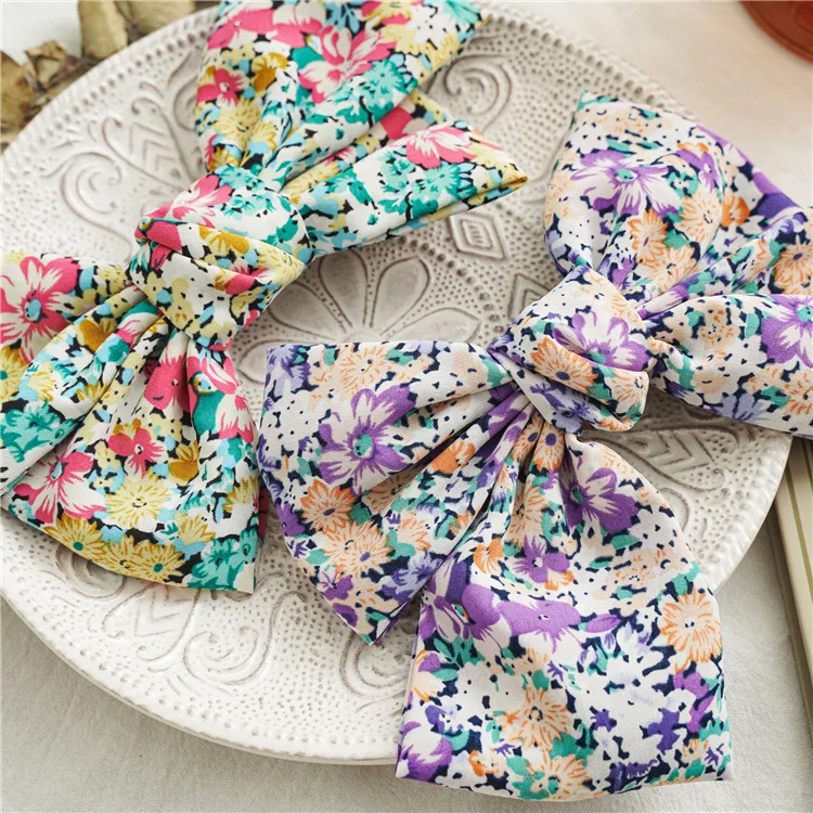 New Fashion Boutique All-match Beautiful Cloth Flower Big Bow Hairpin Spring Clip Barrettes Women Girl Hair Accessories Headwear
New Fashion Boutique All-match Beautiful Cloth Flower Big Bow Hairpin Spring Clip Barrettes Women Girl Hair Accessories Headwear