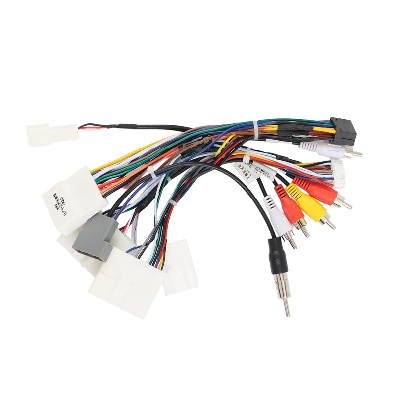 Car Audio 16PIN Android Power Cable Adapter for Nissan Teana/Sylphy/Tiida Power Cable Wiring Harness
Car Audio 16PIN Android Power Cable Adapter for Nissan Teana/Sylphy/Tiida Power Cable Wiring Harness