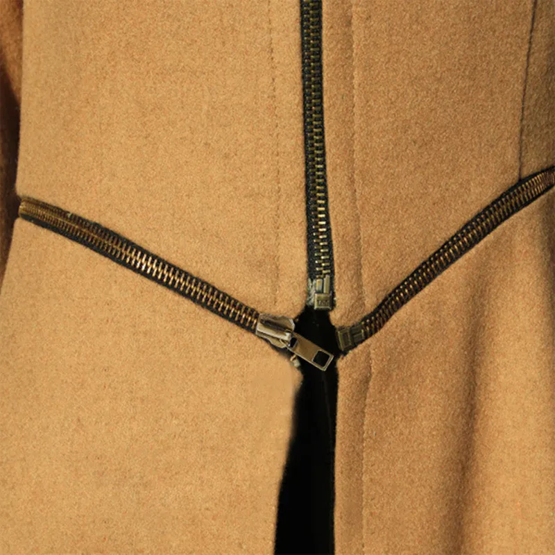 2019 women Windbreaker Elegant Slim splice Detachable coat winter autumn long sleeve Maxi X Long design Female Woolen Outerwear
2019 women Windbreaker Elegant Slim splice Detachable coat winter autumn long sleeve Maxi X Long design Female Woolen Outerwear