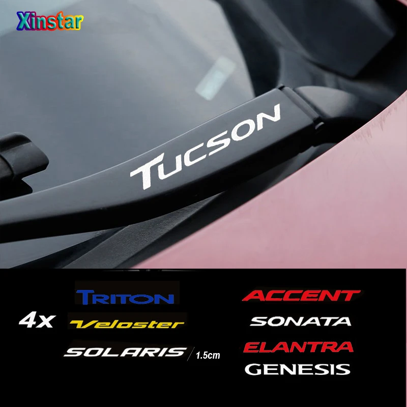 4pcs Car Wiper Sticker For Hyundai TUCSON Elantra SONATA GENESIS SOLARIS VEOSTER TRITON ACCENT
4pcs Car Wiper Sticker For Hyundai TUCSON Elantra SONATA GENESIS SOLARIS VEOSTER TRITON ACCENT
