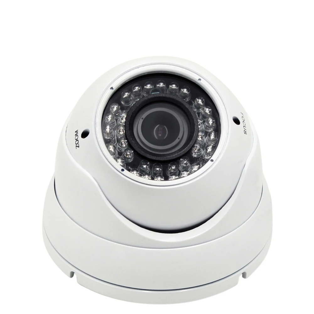 

5MP AHD Manual Varifocal CCTV Camera 2.8-12MM Vandalproof Dome Analog Surveillance Home Security Camera 25M Night Vision OSD