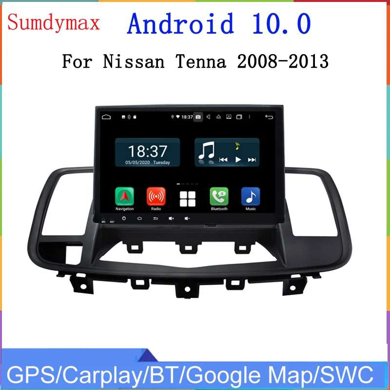 Автомобильный мультимедийный плеер 9 дюймов 4 + 128G android10 для nissan Tenna 2008-2013 gps-навигация автомобильное радио стерео аудио DSP Carplay WiFi
Автомобильный мультимедийный плеер 9 дюймов 4 + 128G android10 для nissan Tenna 2008-2013 gps-навигация автомобильное радио стерео аудио DSP Carplay WiFi