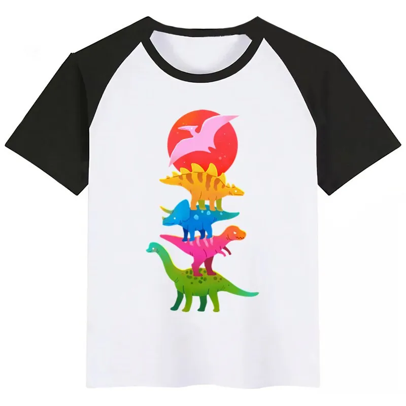 Dinosaurs Children Cartoon Booba Cute Print T-shirt Girls/Boys Funny Baby Clothes Kids Summer Short Sleeve Tshirt
Dinosaurs Children Cartoon Booba Cute Print T-shirt Girls/Boys Funny Baby Clothes Kids Summer Short Sleeve Tshirt