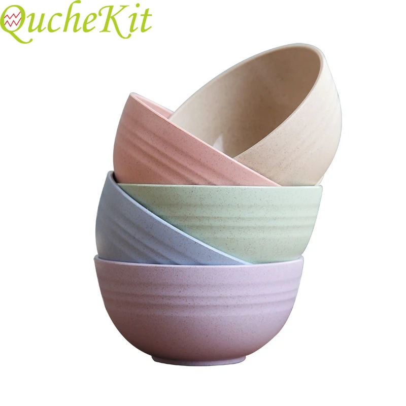 5pc 12cm Wheat Straw Salad Bowls Multifunction Mixing Bowl Reusable Dishwasher Microwave Soup Bowls for Home Kitchen Accessories
5pc 12cm Wheat Straw Salad Bowls Multifunction Mixing Bowl Reusable Dishwasher Microwave Soup Bowls for Home Kitchen Accessories