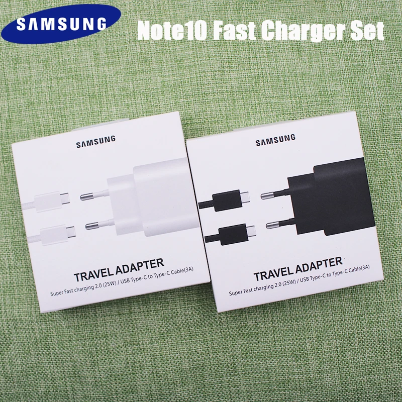 25W USB2.0 Charger Original Samsung Fast Charging Power Adapter Type C To USB C Cable For Galaxy S20 S10 S9 S8 Plus Note 10 Lite
25W USB2.0 Charger Original Samsung Fast Charging Power Adapter Type C To USB C Cable For Galaxy S20 S10 S9 S8 Plus Note 10 Lite