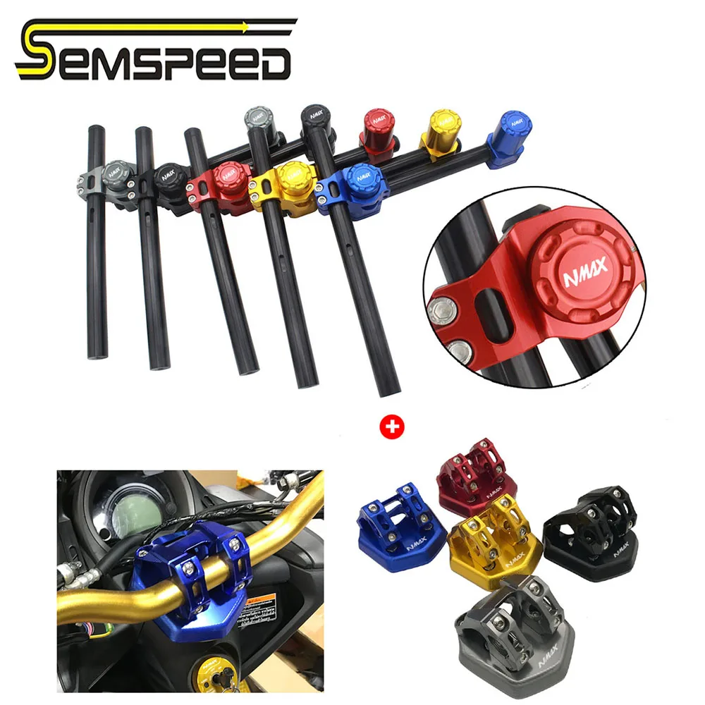 SEMSPEED 28MM Motorcycle N-MAX Handle Bar Fixed Handlebar Block Clamp Stable Balance Bracket For Yamaha NMAX155 NMAX125 150
SEMSPEED 28MM Motorcycle N-MAX Handle Bar Fixed Handlebar Block Clamp Stable Balance Bracket For Yamaha NMAX155 NMAX125 150