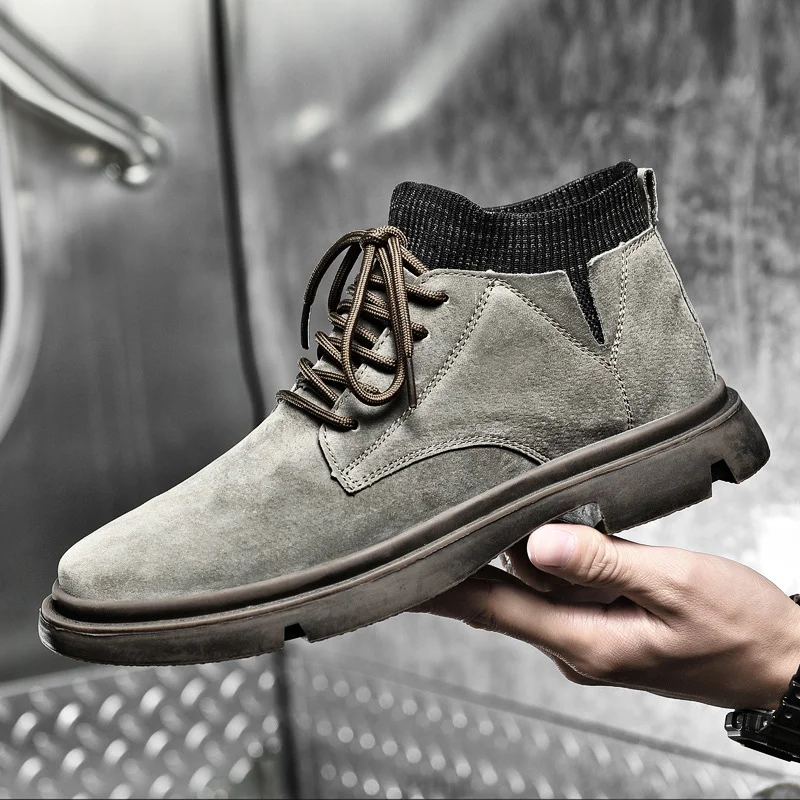 Youth Casual Footwear Khaki Men Men Leather Shoes Fashion Casual Sneakers for Man Comfortable Mens Walking Shoes
Youth Casual Footwear Khaki Men Men Leather Shoes Fashion Casual Sneakers for Man Comfortable Mens Walking Shoes