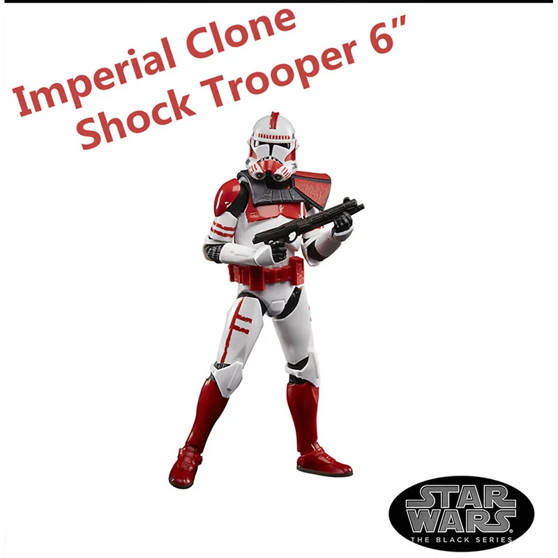 Hasbro 6Inch Star wars Imperial Clone shock Trooper Remnant Stormtrooper anime action toy figures model toys
Hasbro 6Inch Star wars Imperial Clone shock Trooper Remnant Stormtrooper anime action toy figures model toys