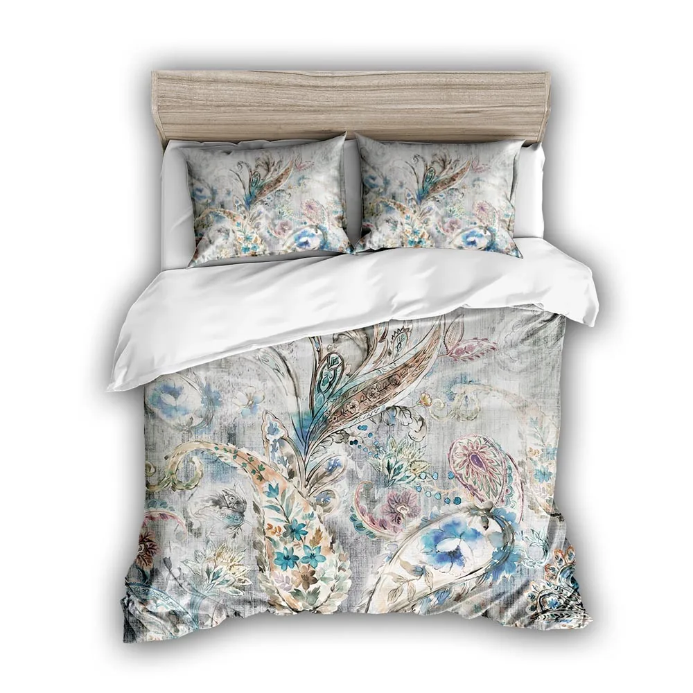 3D Home Bedding Flower Bedding Set 3pcs Duvet Cover Set Home Decor Pastoral Flat King Size Comforter Set
3D Home Bedding Flower Bedding Set 3pcs Duvet Cover Set Home Decor Pastoral Flat King Size Comforter Set