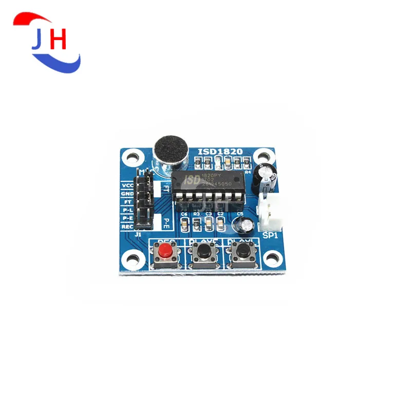 1PCS ISD1820 recording module voice module the voice board telediphone module board with Microphones ISD1820 Send 0.5W Speaker
1PCS ISD1820 recording module voice module the voice board telediphone module board with Microphones ISD1820 Send 0.5W Speaker