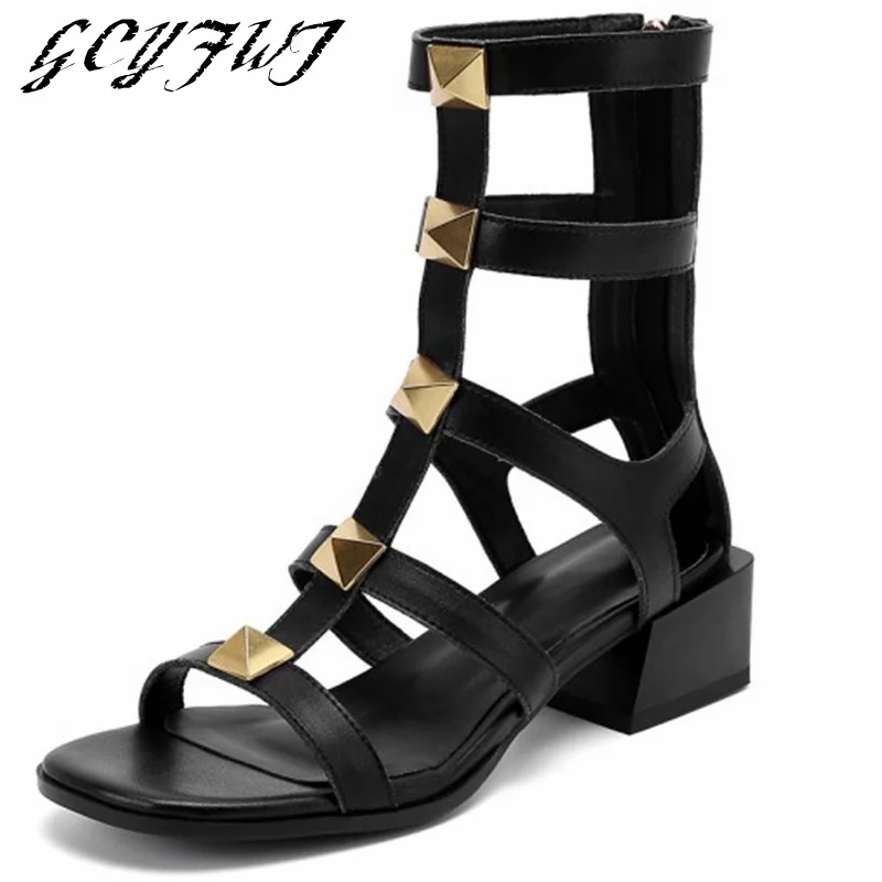 Сандалии женские с заклепками, однотонные туфли на молнии, открытый носок, дышащие, туфли ручной работы, необработанный каблук, однотонные
Сандалии женские с заклепками, однотонные туфли на молнии, открытый носок, дышащие, туфли ручной работы, необработанный каблук, однотонные