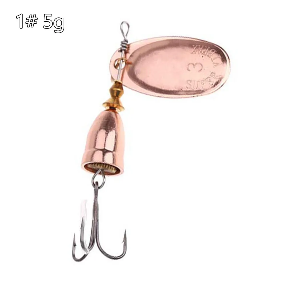 1pc Rotating Spinner Metal Lure 6.5cm Brass Hard Artificial Spoon Bait Durable Metal Fishing Tackle Accessories Pesca Iscas
1pc Rotating Spinner Metal Lure 6.5cm Brass Hard Artificial Spoon Bait Durable Metal Fishing Tackle Accessories Pesca Iscas
