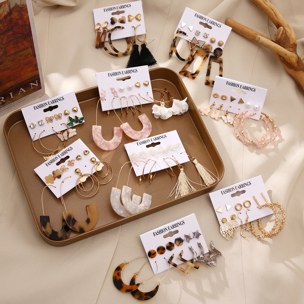 2020 New Drop Earrings for Women Gold Color Fashion Earrings Set Female Brincos Round Circle Dangle Earring Party Jewelry Gift
2020 New Drop Earrings for Women Gold Color Fashion Earrings Set Female Brincos Round Circle Dangle Earring Party Jewelry Gift