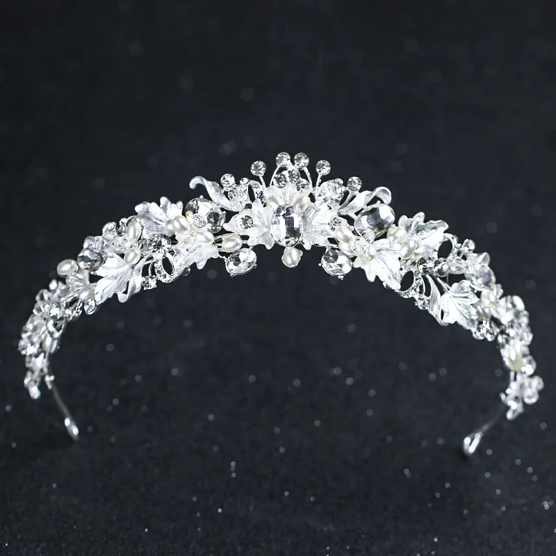 SLBRIDAL Handmade Vintage Baroque Rhinestones Crystal Wedding Tiara Bridal Crown Princess Bridesmaid Headpiece Hair accessories
SLBRIDAL Handmade Vintage Baroque Rhinestones Crystal Wedding Tiara Bridal Crown Princess Bridesmaid Headpiece Hair accessories