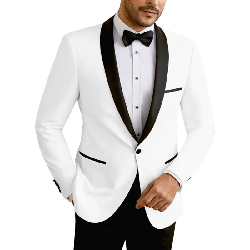 Новинка, мужские смокинги с воротником-шалью и лацканами, мужские костюмы для жениха стандартного размера, Свадебные Мужские костюмы (Блейзер + брюки), 2 шт.
Новинка, мужские смокинги с воротником-шалью и лацканами, мужские костюмы для жениха стандартного размера, Свадебные Мужские костюмы (Блейзер + брюки), 2 шт.