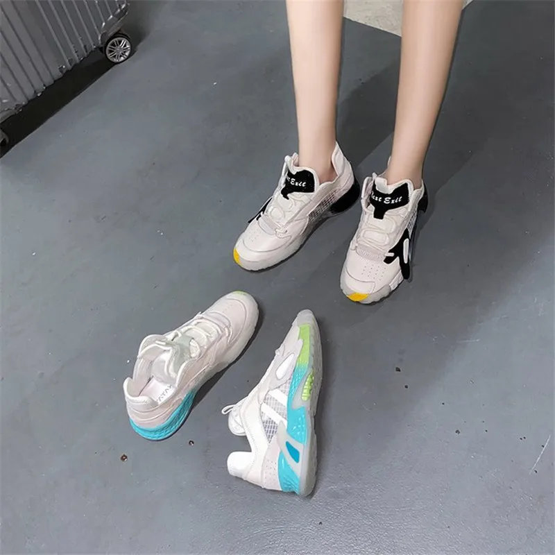 Women's Chunky Sneakers 2020 New Arrival Women Platform Shoes Lace Up Mesh Casual Shoes Womens Female Trainers Dad Shoes mujer
Women's Chunky Sneakers 2020 New Arrival Women Platform Shoes Lace Up Mesh Casual Shoes Womens Female Trainers Dad Shoes mujer