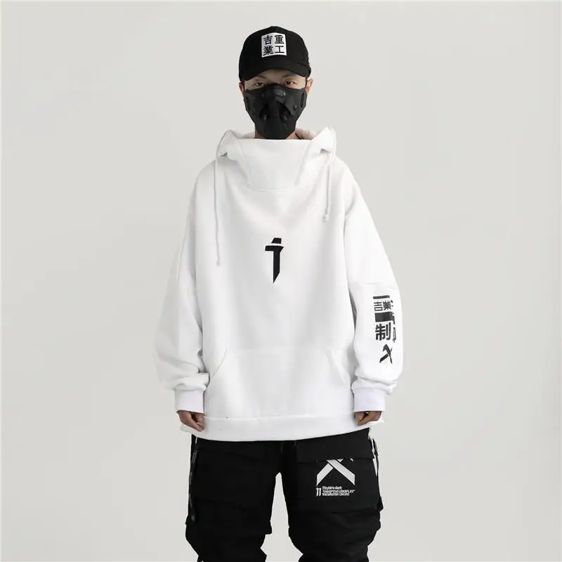 Jiye Heavy Industry National Tide Autumn Tide Hooded Hip Hop Funeral High Collar Turtleneck Couple Functional Wind Coat
Jiye Heavy Industry National Tide Autumn Tide Hooded Hip Hop Funeral High Collar Turtleneck Couple Functional Wind Coat