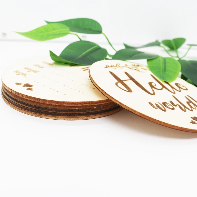 Baby Monthly Wooden Cards Newborn Shower Gifts Sets Milestone Cards Photo Props
Baby Monthly Wooden Cards Newborn Shower Gifts Sets Milestone Cards Photo Props