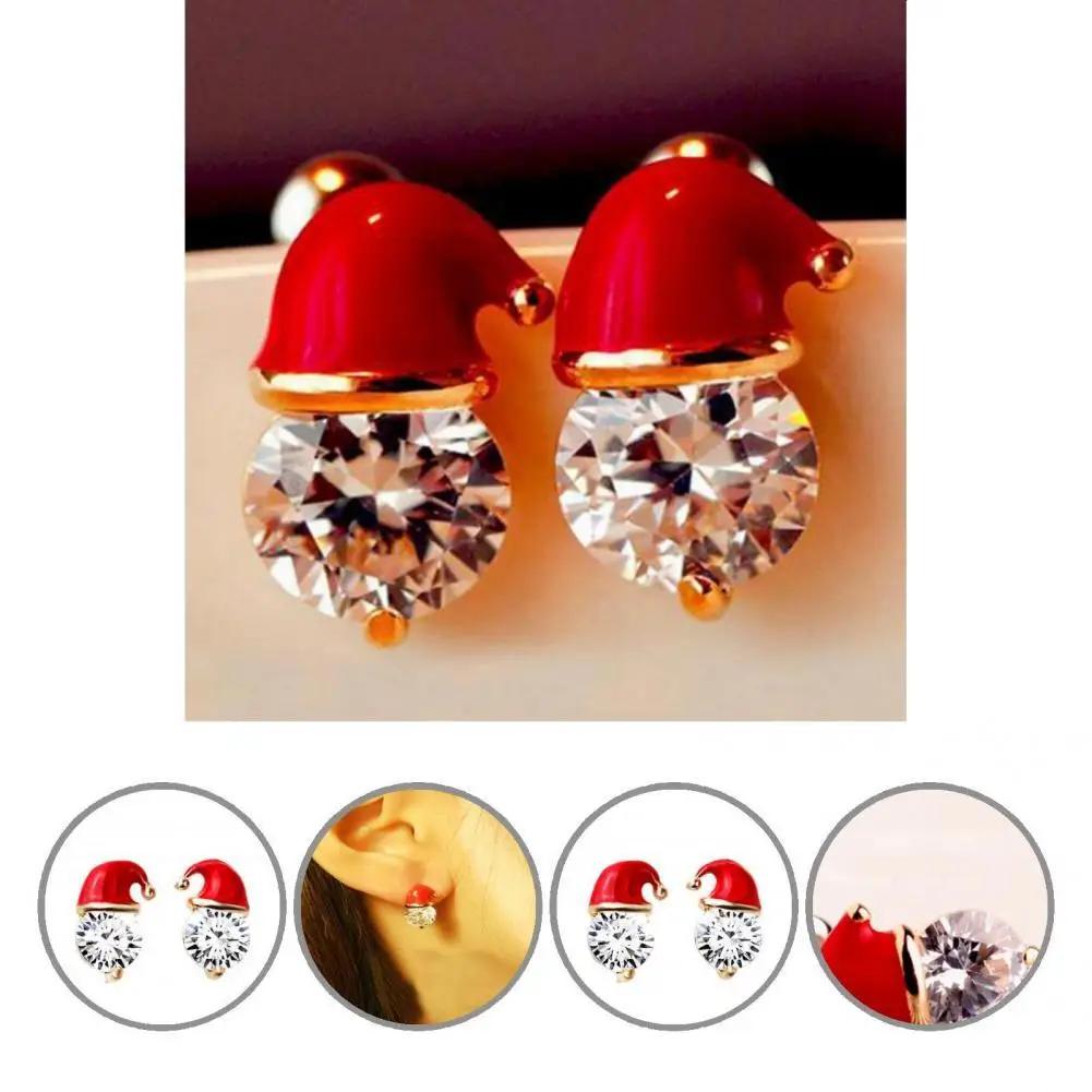 1 Pair Ear Studs Classic Piercing Mini Women Christmas Ear Studs Jewelry Accessory Women Earrings Christmas Earrings
1 Pair Ear Studs Classic Piercing Mini Women Christmas Ear Studs Jewelry Accessory Women Earrings Christmas Earrings