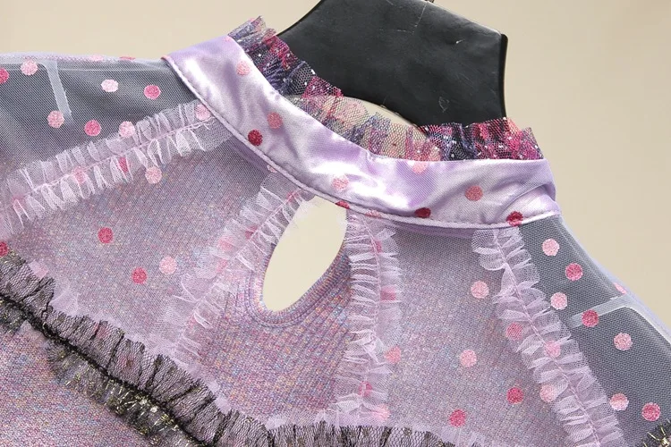 SuperAen Patchwork Mesh Polka Dot Print Autumn and Winter Stand Flare Sleeve Slim Sweater Women
SuperAen Patchwork Mesh Polka Dot Print Autumn and Winter Stand Flare Sleeve Slim Sweater Women