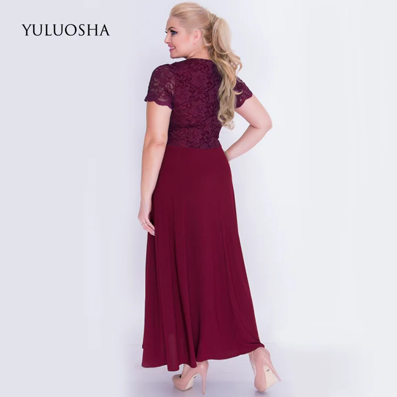 YULUOSHA Long Evening Dresses Lace A-Line O-Neck Royal Blue Dress for Girls Formal Dress Vestidos De Fiesta De Noche 5XL 6XL
YULUOSHA Long Evening Dresses Lace A-Line O-Neck Royal Blue Dress for Girls Formal Dress Vestidos De Fiesta De Noche 5XL 6XL