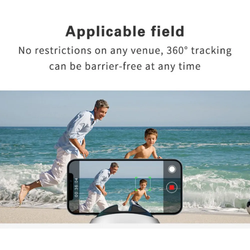 Tracking Holder Smart 360 Auto-Face Tracking Selfie Stick, Suitable For Phone, Tablet - Cell Phone Camera
Tracking Holder Smart 360 Auto-Face Tracking Selfie Stick, Suitable For Phone, Tablet - Cell Phone Camera