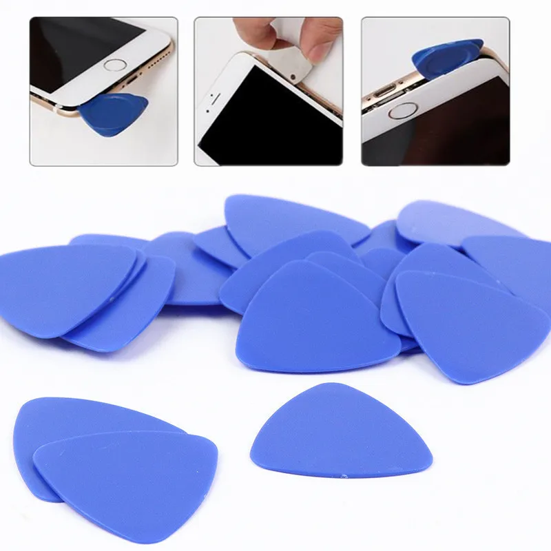 

10pc Phone Screen Triangle Plastic Pry Opening Tool Plastic Scraper Repair Kit for Iphone IPad Tablet PC Screen Edge Disassembly