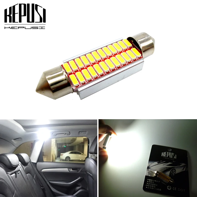 

Festoon 31mm 36mm 39mm 42mm LED Bulb C5W C10W Super Bright 4014 SMD Canbus Error Free Auto Interior Doom Lamp Car Styling Light