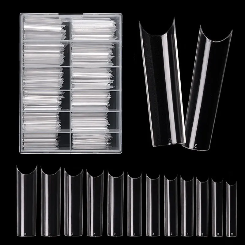 240pcs XL Extra Long C Curve False Nail Tips Half Cover Extra Long Straight Square Fake Nails for Acrylic Nails with Box
240pcs XL Extra Long C Curve False Nail Tips Half Cover Extra Long Straight Square Fake Nails for Acrylic Nails with Box