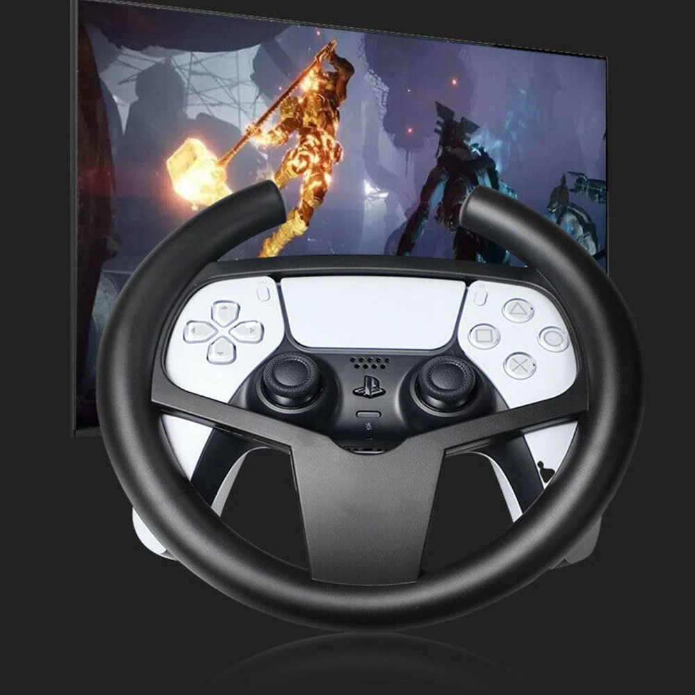 For PS5 Games Accessories Racing Steering Wheel Durable Game Remote Controller Driving Handle For PlayStation 5 PS5 Gamepads
For PS5 Games Accessories Racing Steering Wheel Durable Game Remote Controller Driving Handle For PlayStation 5 PS5 Gamepads