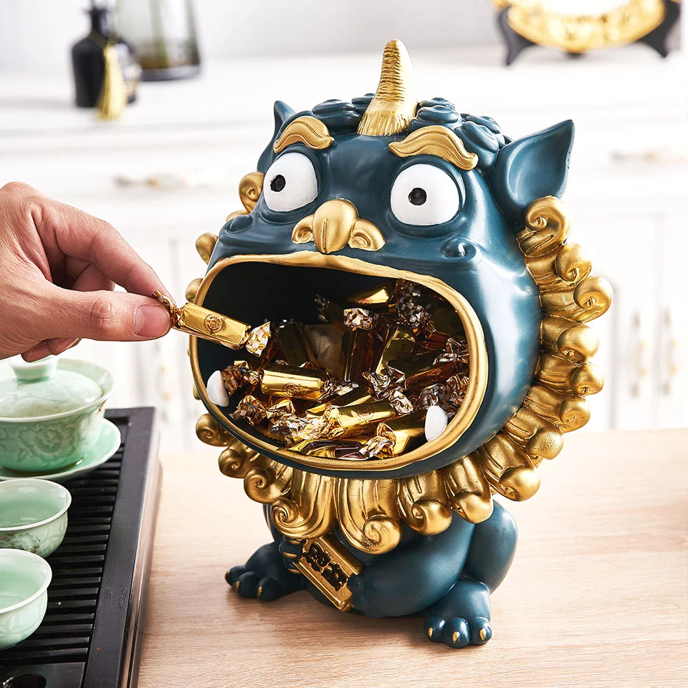 Arts and Crafts Supplies Lucky Lion Storage Box Snacks Organizer Home Decoration Living Room Decor Halloween Resin Gifs
Arts and Crafts Supplies Lucky Lion Storage Box Snacks Organizer Home Decoration Living Room Decor Halloween Resin Gifs