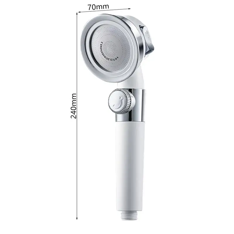 High Pressure Handheld Shower Head 3 Spray Modes Water Saving Showerhead Detachable Bathroom Accessories
High Pressure Handheld Shower Head 3 Spray Modes Water Saving Showerhead Detachable Bathroom Accessories