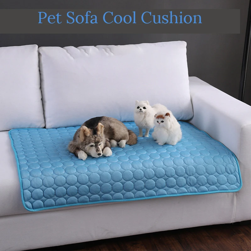 Summer Pet Cushion Dog Ice Silk Cushion Cat Sleeping Sofa Breathable Comfortable Foldable Washable Dog Bed Size XS-XL To Select
Summer Pet Cushion Dog Ice Silk Cushion Cat Sleeping Sofa Breathable Comfortable Foldable Washable Dog Bed Size XS-XL To Select