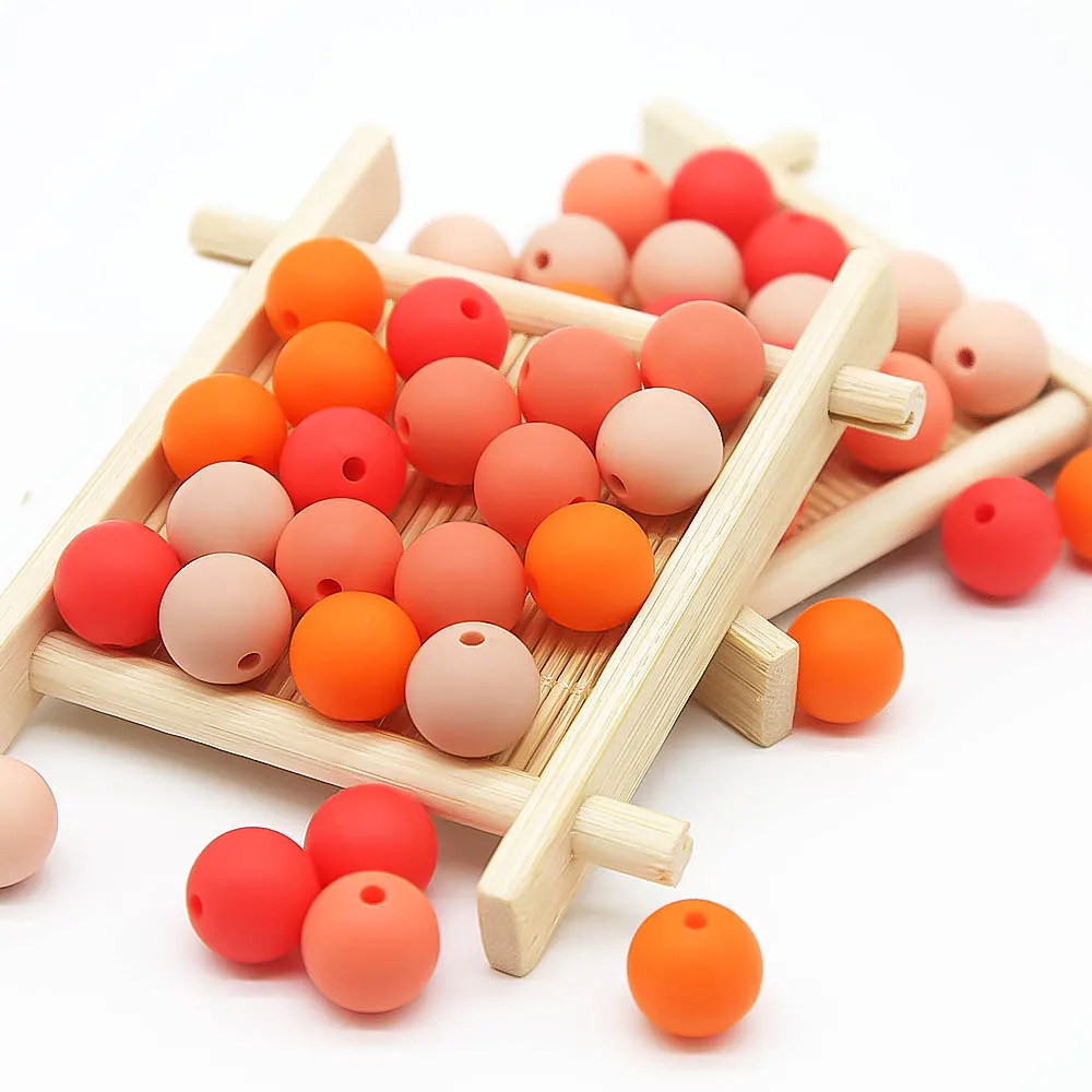 Cute-idea 9/12/15mm Silicone Beads 10Pcs DIY Baby Teething Pacifier Chain toys Accessories baby goods Food Grade Nursing beads 
Cute-idea 9/12/15mm Silicone Beads 10Pcs DIY Baby Teething Pacifier Chain toys Accessories baby goods Food Grade Nursing beads