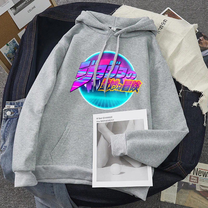 Spring and Autumn Jojo's Bizzare Adventure hoodie unisex men women hooded oversized anime sweatshirt streetwear basic hoodies
Spring and Autumn Jojo's Bizzare Adventure hoodie unisex men women hooded oversized anime sweatshirt streetwear basic hoodies