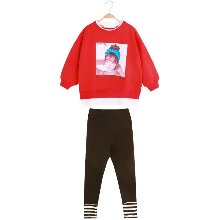 teenager kids girl Clothes winter Autumn sexy girl pattern t shirt Hoodie + striped leggings pants 4 5 6 7 8 9 10 11 12 Year
teenager kids girl Clothes winter Autumn sexy girl pattern t shirt Hoodie + striped leggings pants 4 5 6 7 8 9 10 11 12 Year