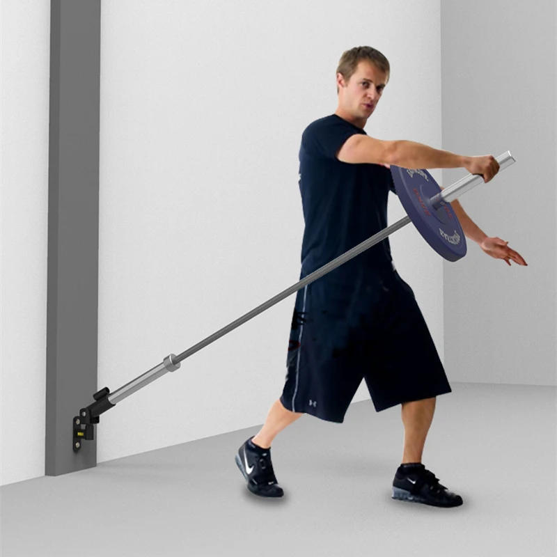 Wall Mounted Barbell Training Frame Gym Home Fitness Swivel T-Bar Row Platform Insert Rack Attachment for Deadlift Squat Workout
Wall Mounted Barbell Training Frame Gym Home Fitness Swivel T-Bar Row Platform Insert Rack Attachment for Deadlift Squat Workout
