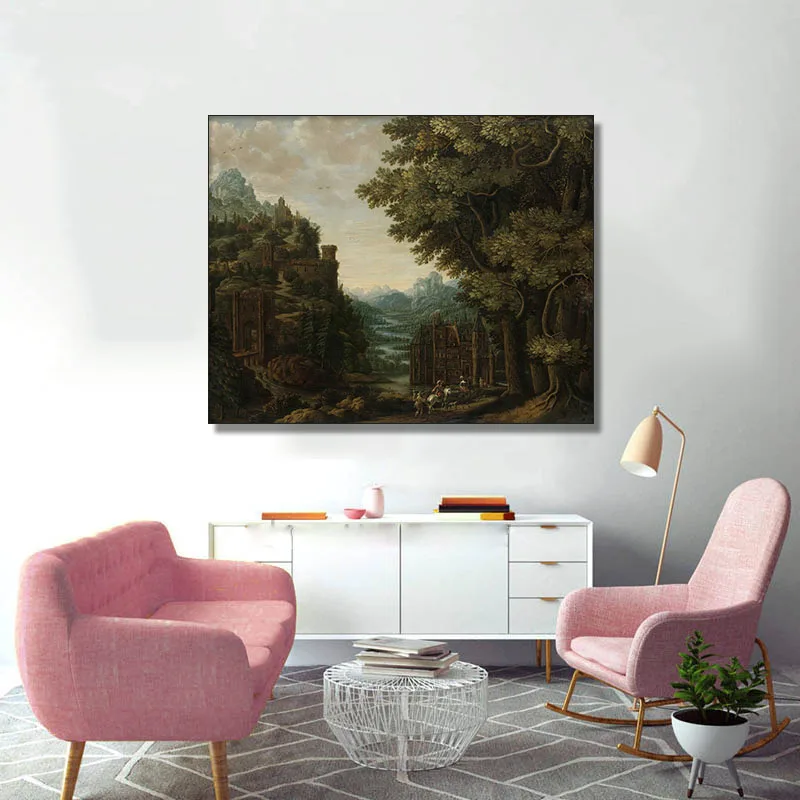 Oil Painting Forest Poster Vintage Canvas Painting Nature Posters And Prints Wall Art Picture Living Room Bedroom Decoration
Oil Painting Forest Poster Vintage Canvas Painting Nature Posters And Prints Wall Art Picture Living Room Bedroom Decoration