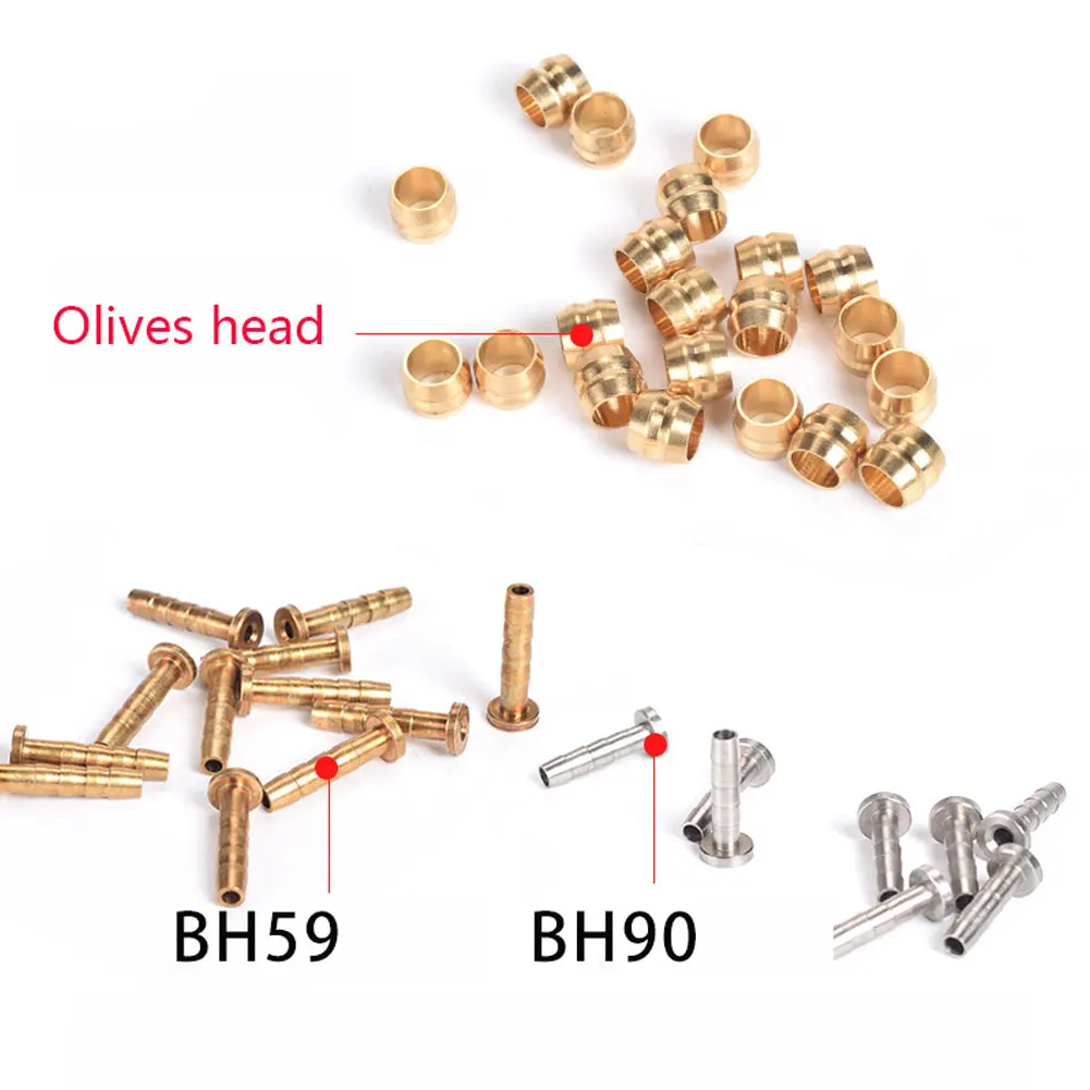 Bicycle Oil Needle Olive Head Suit BH90 /BH59/SRAM/MAGURA Tubing Pipe Oil Hydraulic Disc Hose Pressing Ring T Brake Accessories
Bicycle Oil Needle Olive Head Suit BH90 /BH59/SRAM/MAGURA Tubing Pipe Oil Hydraulic Disc Hose Pressing Ring T Brake Accessories