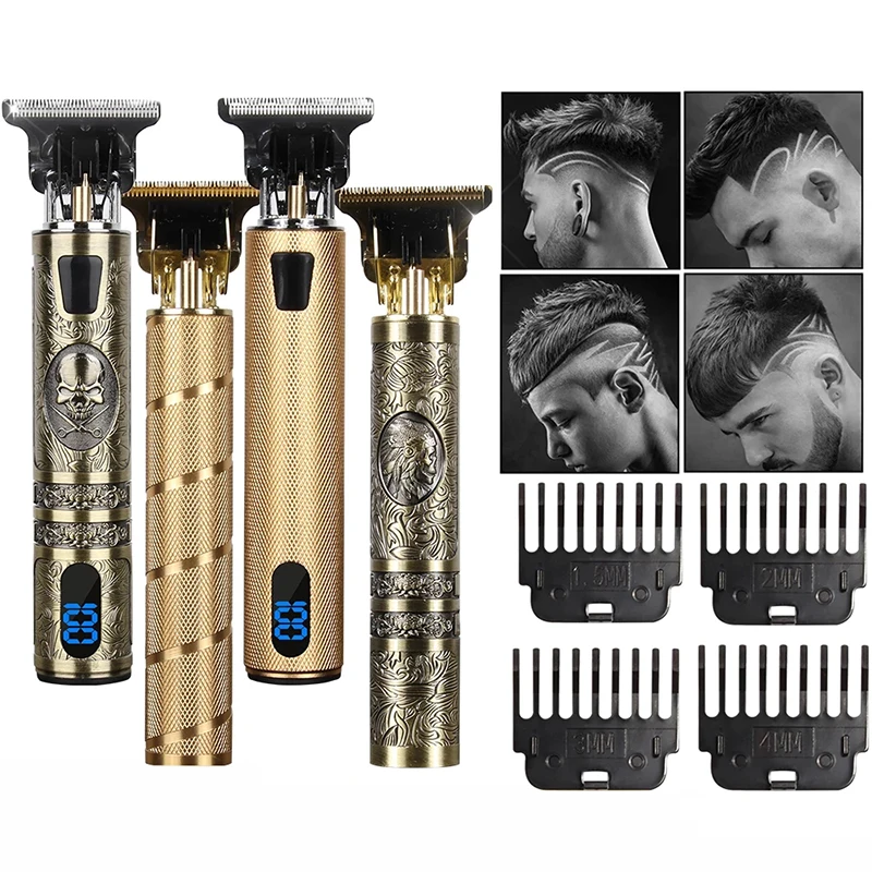 T9 Hair Trimmer Machine Cordless Hair Cutter Finishing Beard Clipper Hair for Men T-Outliner Electric Shaver USB Freeshipping
T9 Hair Trimmer Machine Cordless Hair Cutter Finishing Beard Clipper Hair for Men T-Outliner Electric Shaver USB Freeshipping