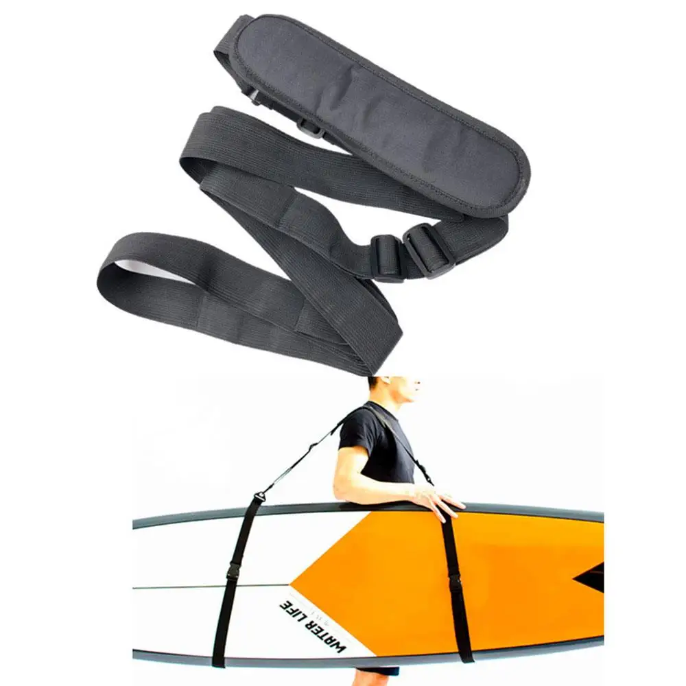Nylon Belt Black Adjustable Shoulder Strap Surfboard Strap Storage Lanyard Durable Playing with Water Accessories Cool
Nylon Belt Black Adjustable Shoulder Strap Surfboard Strap Storage Lanyard Durable Playing with Water Accessories Cool
