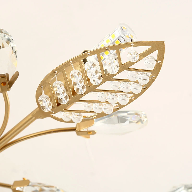 Led Ceiling Lights Ceiling Lamp for Bedroom Living Room Kitchen Light Surface Mounted Nordic Gold Lamp Crystals Leaf Deco Modern
Led Ceiling Lights Ceiling Lamp for Bedroom Living Room Kitchen Light Surface Mounted Nordic Gold Lamp Crystals Leaf Deco Modern