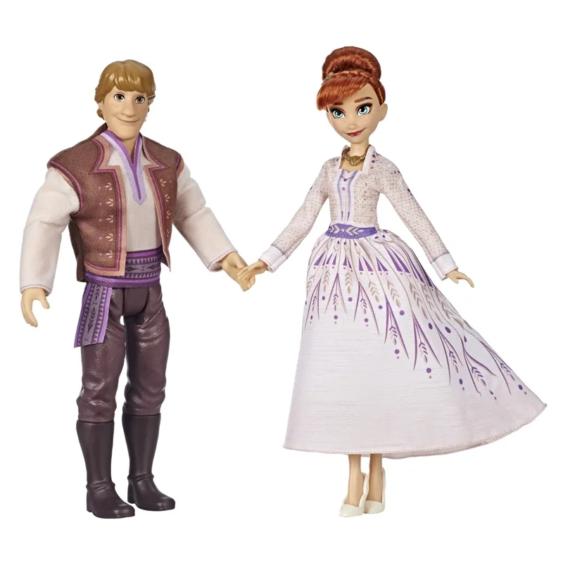 Hasbro Disney Принцесса 2 шт./компл. мультфильм замороженная Анна Кристофф модные куклы