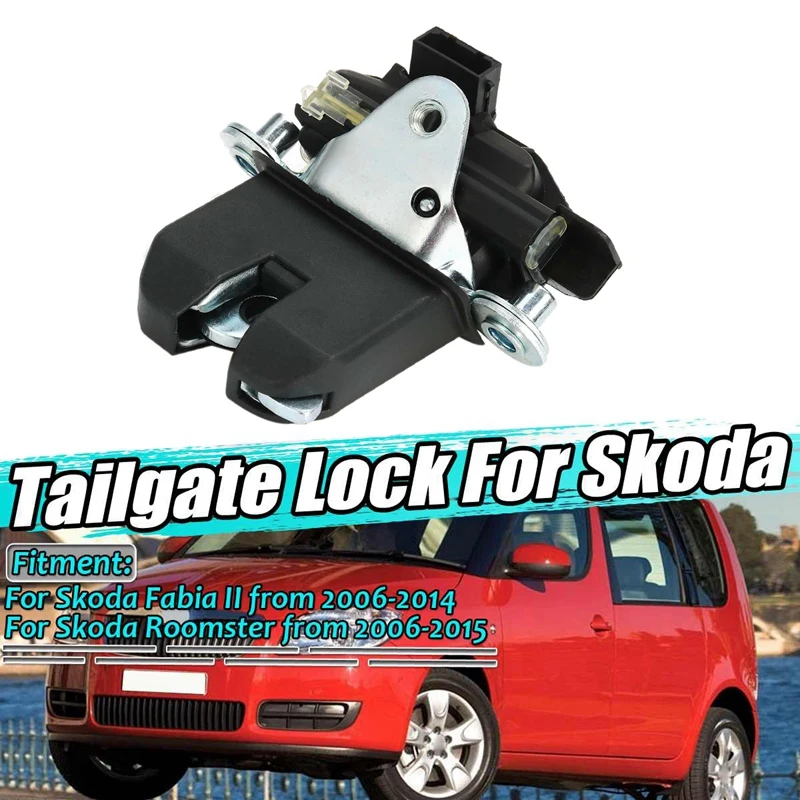 Car Rear Trunk Tailgate Lock Latch for Skoda Fabia II/Roomster 2006-2015 5J0827501B 5J0827501A 5J0827501C
Car Rear Trunk Tailgate Lock Latch for Skoda Fabia II/Roomster 2006-2015 5J0827501B 5J0827501A 5J0827501C