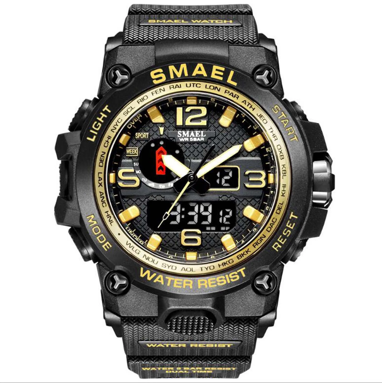 Men Sports Watches Analog Digital LED Electronic Waterproof Swimming Watch Large Screen Sport Ultra Thin Watches Business
Men Sports Watches Analog Digital LED Electronic Waterproof Swimming Watch Large Screen Sport Ultra Thin Watches Business